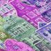 Addison Rugs Chantille Purple 2'6" x 3'10" Room Scene