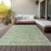 Addison Rugs Chantille Green 9'0" x 12'0" Room Scene