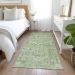 Addison Rugs Chantille Green 2'3" x 7'6" Runner Room Scene