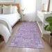 Addison Rugs Chantille Lilac 2'3" x 7'6" Runner Room Scene