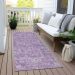 Addison Rugs Chantille Lilac 2'3" x 7'6" Runner Room Scene