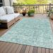 Addison Rugs Chantille Teal 10'0" x 14'0" Room Scene