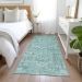 Addison Rugs Chantille Teal 2'3" x 7'6" Runner Room Scene