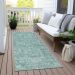 Addison Rugs Chantille Teal 2'3" x 7'6" Runner Room Scene