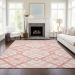 Addison Rugs Chantille Salmon 5'0" x 7'6" Room Scene