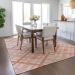 Addison Rugs Chantille Salmon 5'0" x 7'6" Room Scene