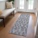 Addison Rugs Chantille Blue 2'3" x 7'6" Runner Room Scene