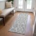 Addison Rugs Chantille Silver 2'3" x 7'6" Runner Room Scene