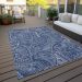 Addison Rugs Chantille Navy 3'0" x 5'0" Room Scene