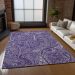 Addison Rugs Chantille Purple 8'0" x 10'0" Room Scene