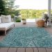 Addison Rugs Chantille Teal 8'0" x 10'0" Room Scene
