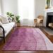 Addison Rugs Chantille Merlot 5'0" x 7'6" Room Scene