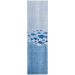 Addison Rugs Chantille Blue 2'3" x 7'6" Runner Collection