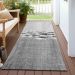 Addison Rugs Chantille Gray 2'3" x 7'6" Runner Room Scene