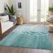 Addison Rugs Chantille Teal 2'6" x 3'10" Room Scene