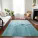 Addison Rugs Chantille Teal 2'6" x 3'10" Room Scene