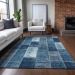 Addison Rugs Chantille Blue 8'0" x 10'0" Room Scene