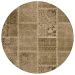 Addison Rugs Chantille Brown 8'0" x 8'0" Round Collection