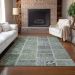 Addison Rugs Chantille Green 8'0" x 10'0" Room Scene