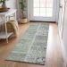 Addison Rugs Chantille Green 2'3" x 7'6" Runner Room Scene