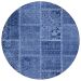 Addison Rugs Chantille Navy 8'0" x 8'0" Round Collection