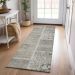 Addison Rugs Chantille Taupe 2'3" x 7'6" Runner Room Scene