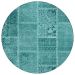 Addison Rugs Chantille Turquoise 8'0" x 8'0" Round Collection