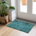 Addison Rugs Chantille Turquoise 1'8" x 2'6" Room Scene