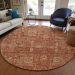 Addison Rugs Chantille Paprika 8'0" x 8'0" Round Room Scene