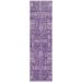 Addison Rugs Chantille Purple 2'3" x 7'6" Runner Collection