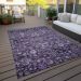 Addison Rugs Chantille Purple 3'0" x 5'0" Room Scene