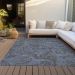 Addison Rugs Chantille Charcoal 8'0" x 10'0" Room Scene