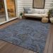 Addison Rugs Chantille Charcoal 8'0" x 10'0" Room Scene