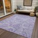 Addison Rugs Chantille Lavender 8'0" x 10'0" Room Scene