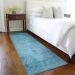 Addison Rugs Chantille Blue 2'3" x 7'6" Runner Room Scene