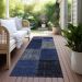 Addison Rugs Chantille Navy 2'3" x 7'6" Runner Room Scene