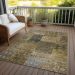 Addison Rugs Chantille Brown 5'0" x 7'6" Room Scene