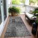 Addison Rugs Chantille Gray 2'3" x 7'6" Runner Room Scene