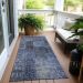 Addison Rugs Chantille Navy 2'3" x 7'6" Runner Room Scene