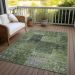 Addison Rugs Chantille Olive 2'6" x 3'10" Room Scene