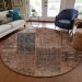 Addison Rugs Chantille Terracotta 8'0" x 8'0" Round Room Scene