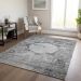 Addison Rugs Chantille Gray 5'0" x 7'6" Room Scene