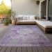 Addison Rugs Chantille Purple 2'6" x 3'10" Room Scene