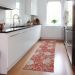 Addison Rugs Chantille Red 2'3" x 7'6" Runner Room Scene