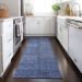 Addison Rugs Chantille Blue 2'3" x 7'6" Runner Room Scene