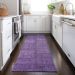 Addison Rugs Chantille Purple 2'3" x 7'6" Runner Room Scene