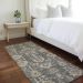 Addison Rugs Chantille Gray 2'3" x 7'6" Runner Room Scene