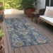Addison Rugs Chantille Navy 2'3" x 7'6" Runner Room Scene