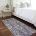 Addison Rugs Chantille Purple 2'3" x 7'6" Runner Room Scene