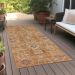Addison Rugs Chantille Terracotta 2'3" x 7'6" Runner Room Scene